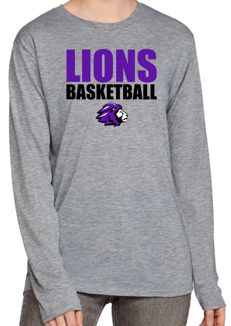 Trinity Lions Basketball Cotton & Dri Fit T-Shirt Apparel